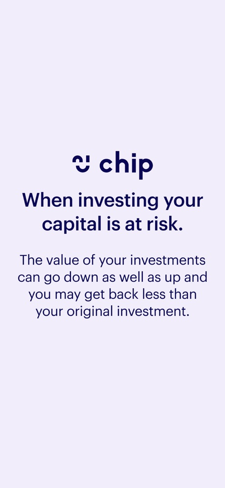 Chip – Saving and Investing App Store screenshot 10