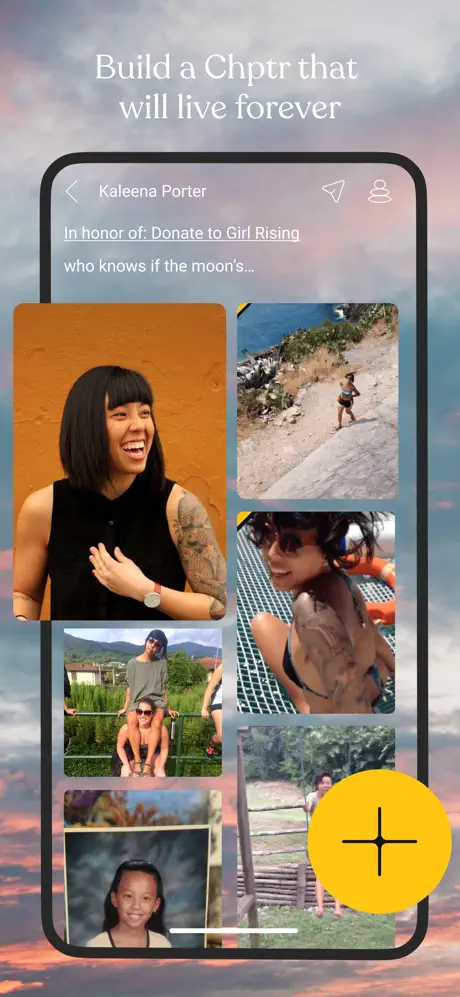 Chptr – Remember Them Forever App Store screenshot 2