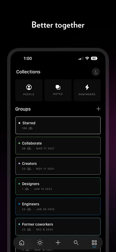 Clay: Contacts + Address Book App Store screenshot 6