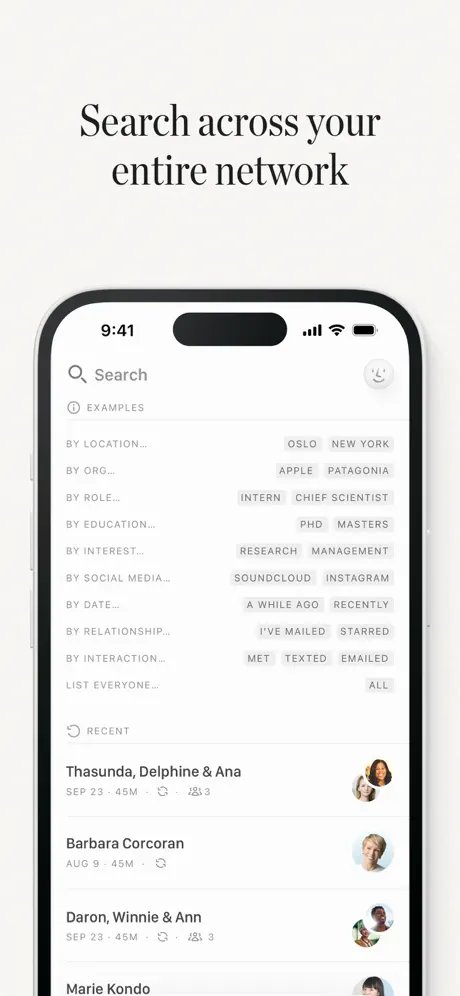 Clay: Contacts + CRM App Store screenshot 4