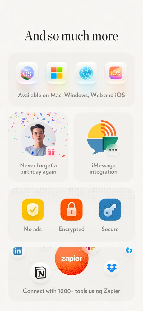 Clay: Contacts + CRM App Store screenshot 7
