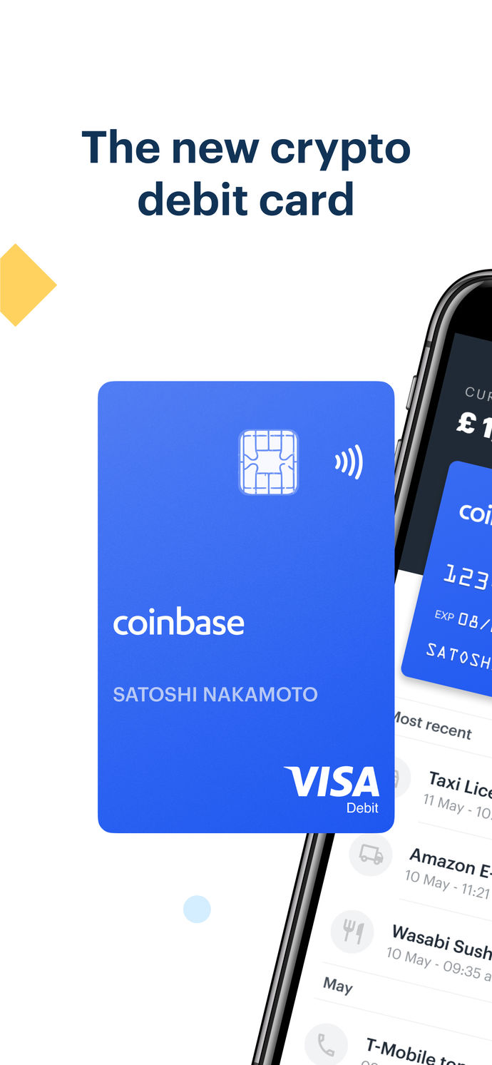 Coinbase Card App Store screenshot 1