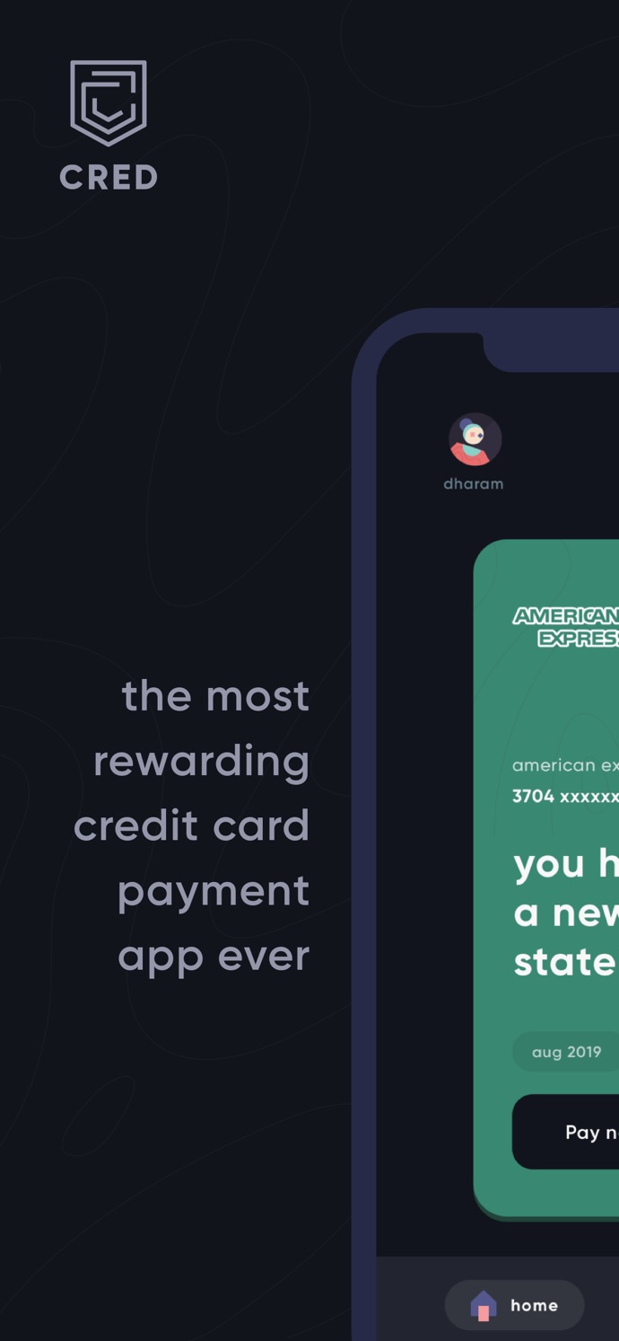 CRED – Pay credit card bills App Store screenshot 1