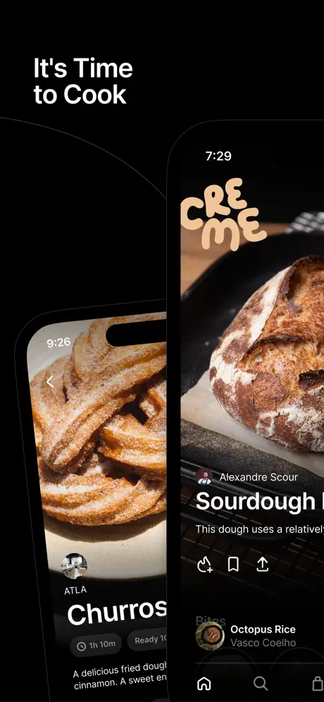 CREME: It’s Time to Cook App Store screenshot 1
