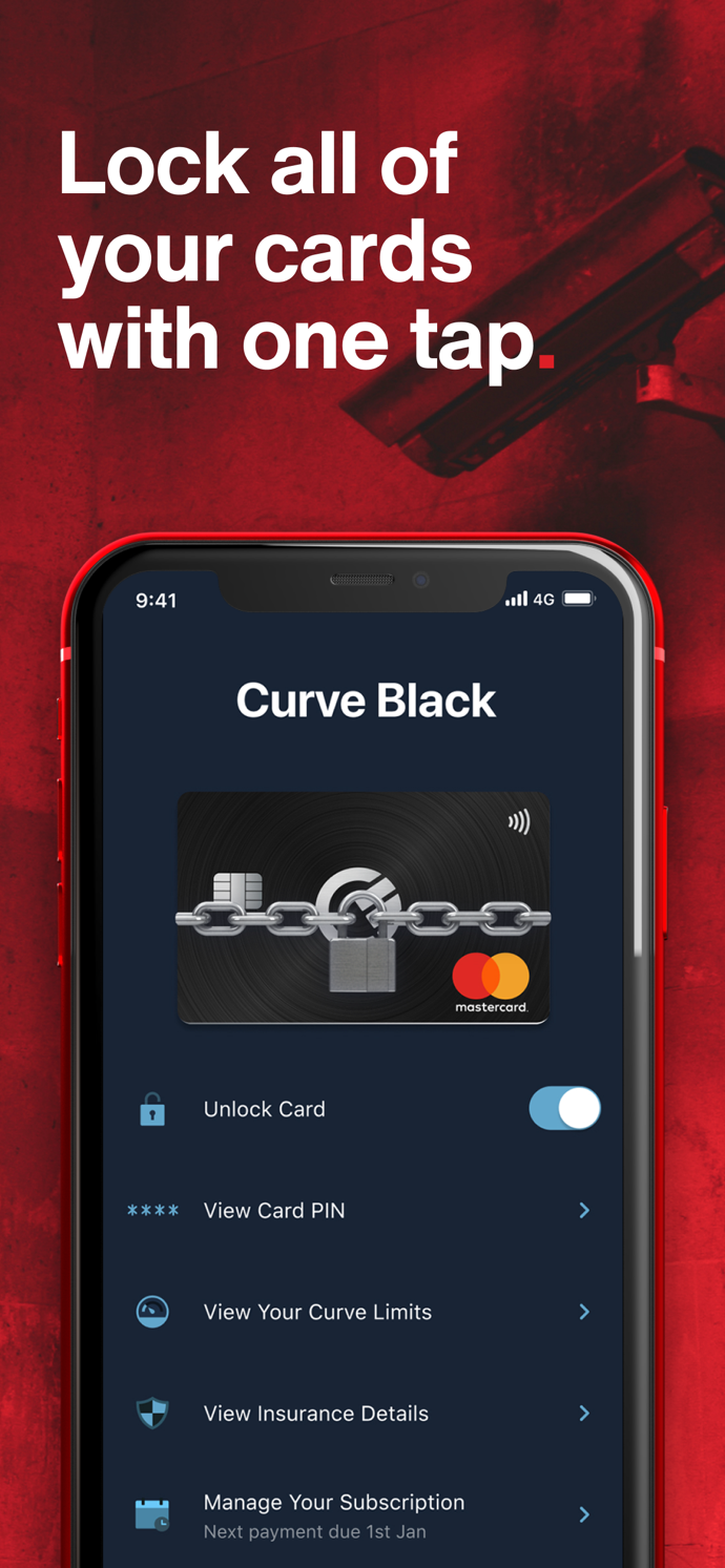 Curve App Store screenshot 5
