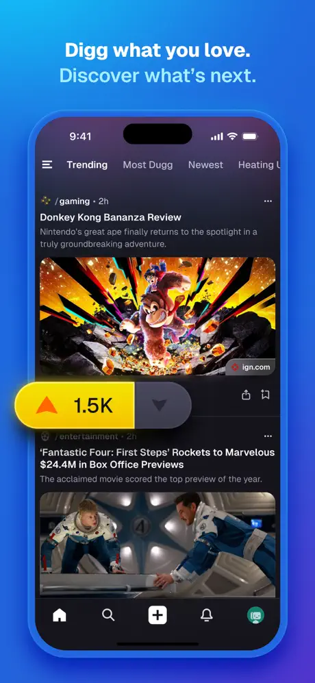 Digg App Store screenshot 2