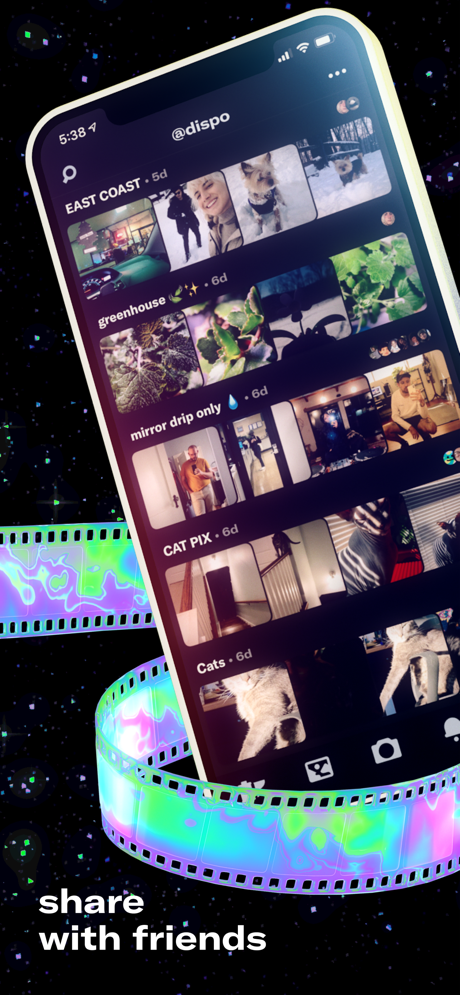 Dispo – Live in the Moment App Store screenshot 3