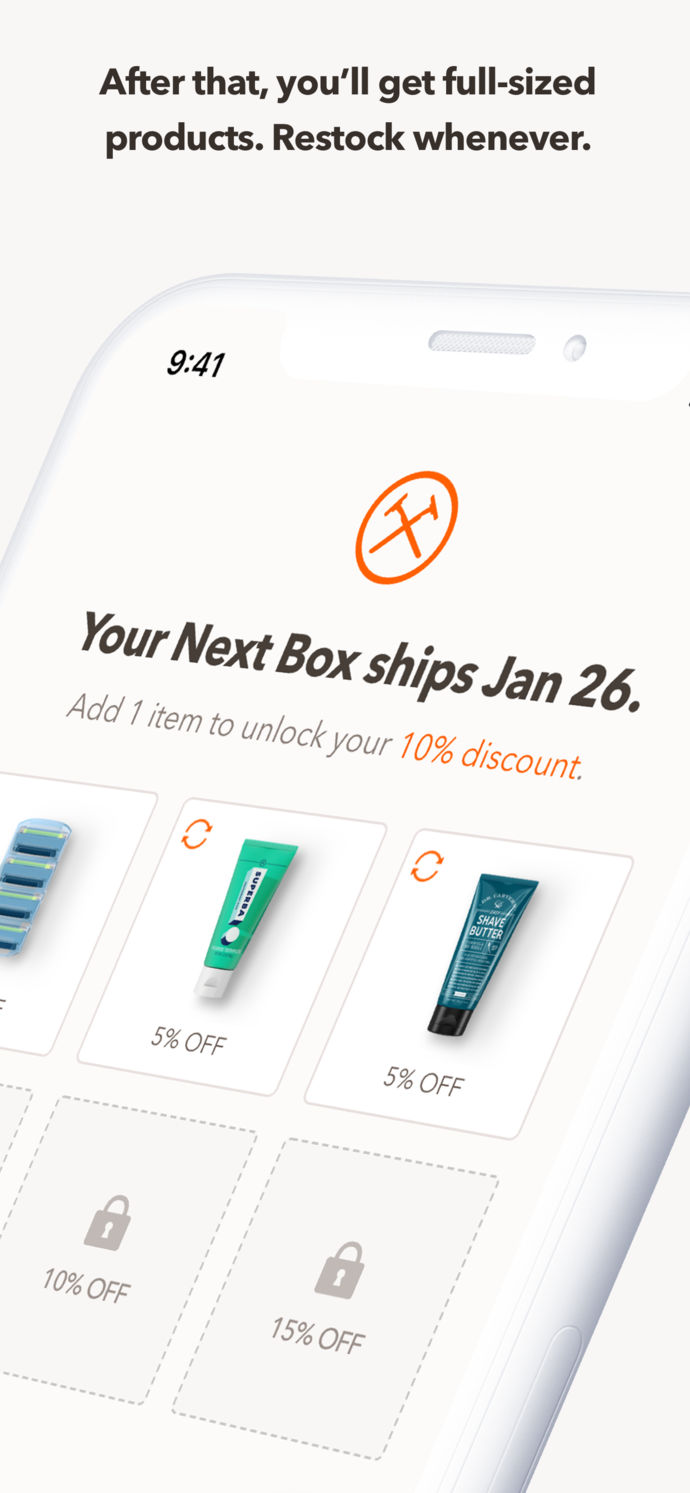 Dollar Shave Club App Store screenshot 4