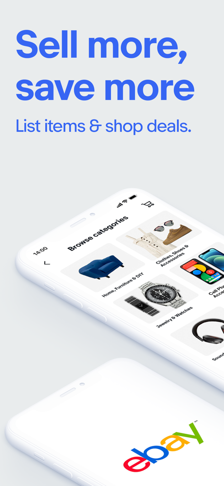 eBay – Buy and sell on the g‪o‬ App Store screenshot 1
