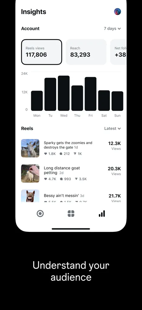 Edits, an Instagram app App Store screenshot 5