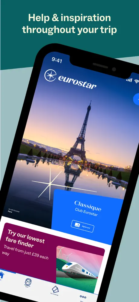 Eurostar Trains App Store screenshot 2