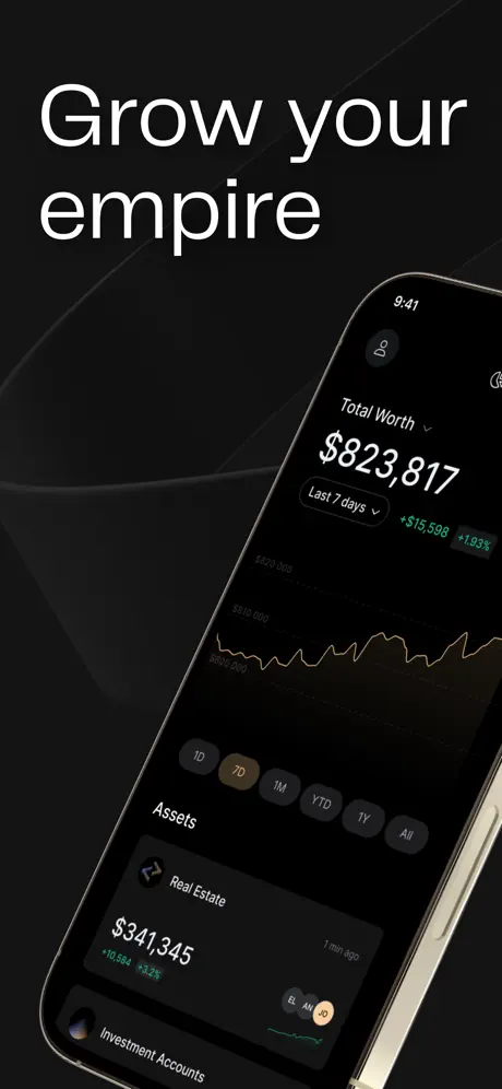Finary: Portfolio Tracker App Store screenshot 1