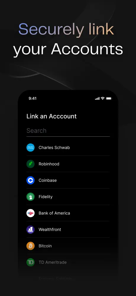 Finary: Portfolio Tracker App Store screenshot 3