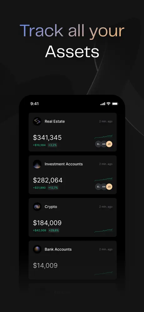 Finary: Portfolio Tracker App Store screenshot 4