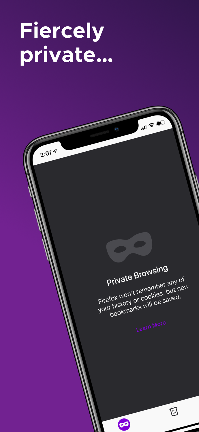 Firefox: Private, Safe Browser App Store screenshot 1