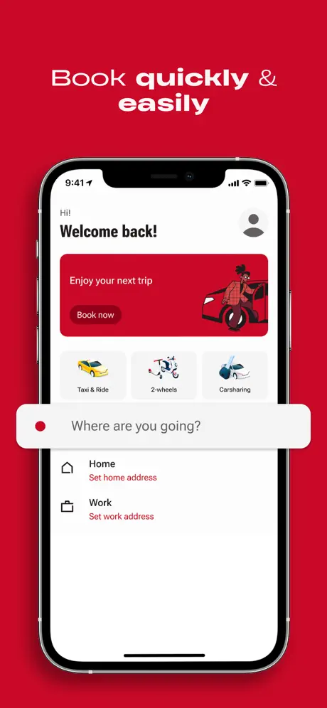 FREENOW – Mobility Super App App Store screenshot 8