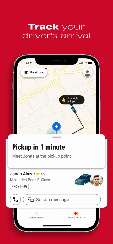 FREENOW – Mobility Super App App Store screenshot 9