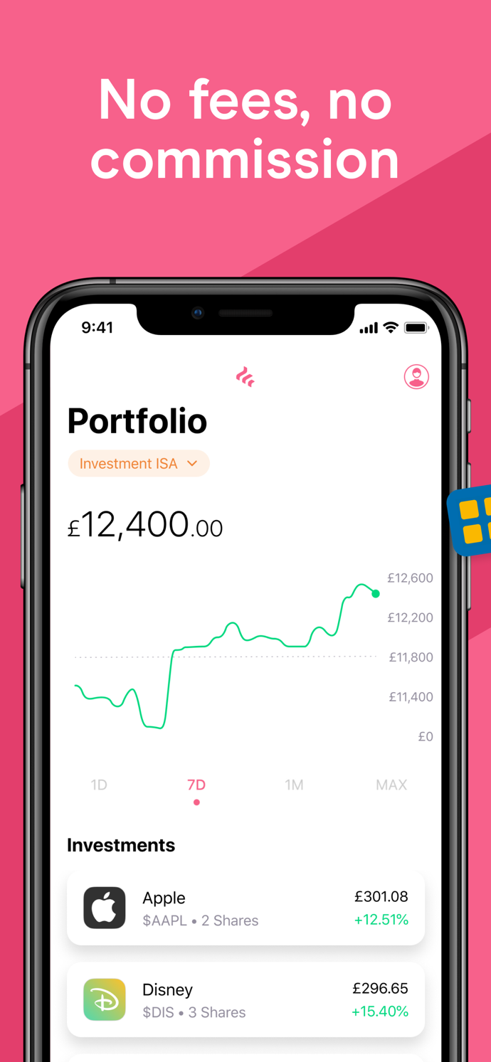 Freetrade – Simple investing App Store screenshot 1