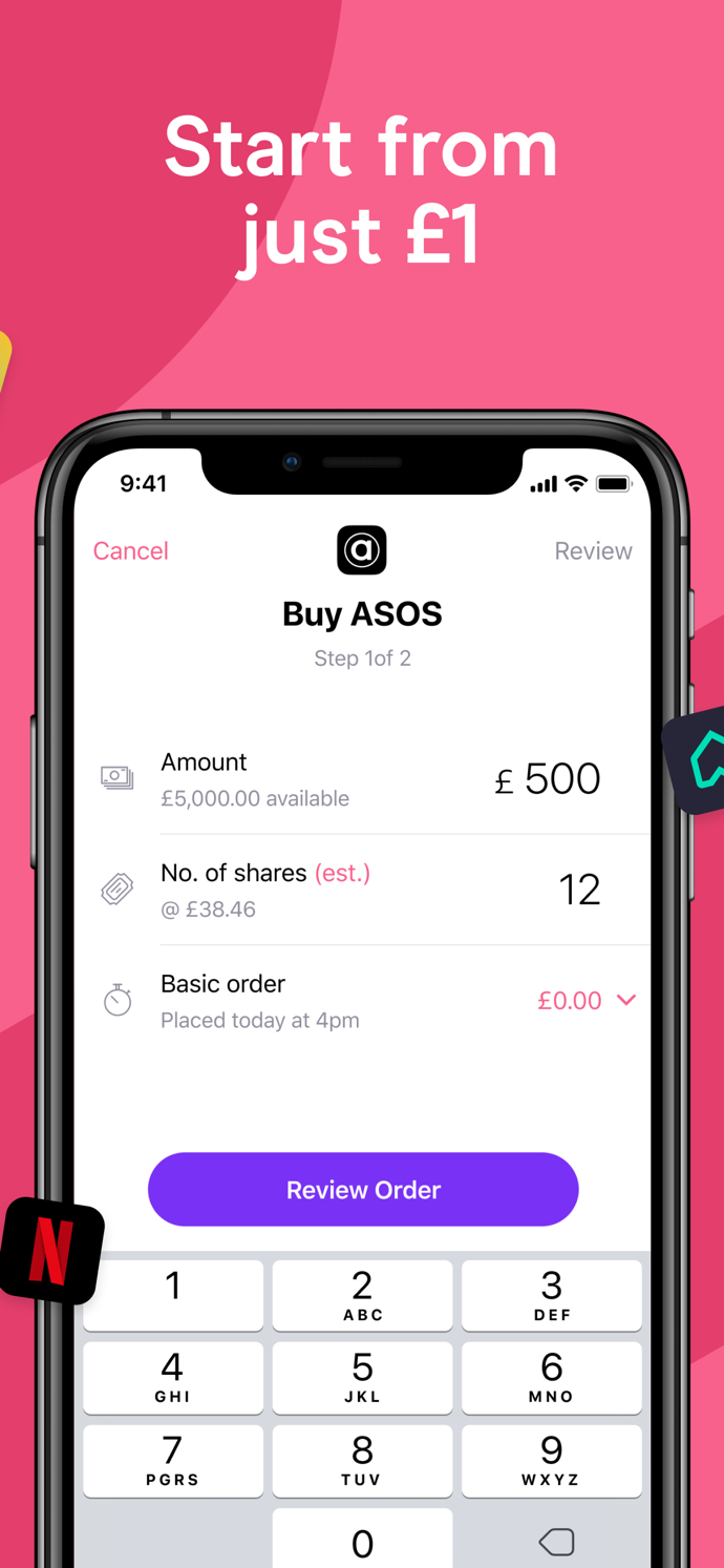 Freetrade – Simple investing App Store screenshot 3