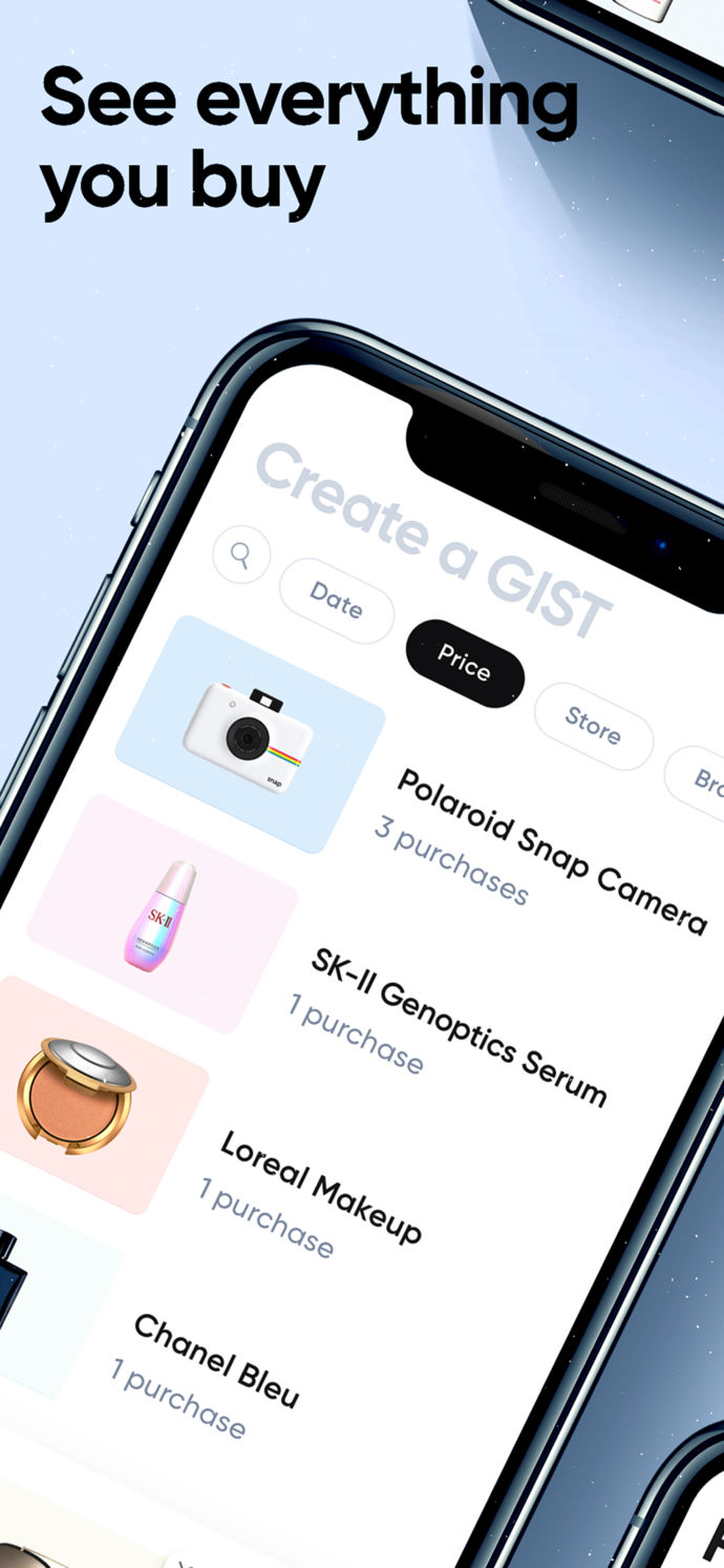 GIST App App Store screenshot 1