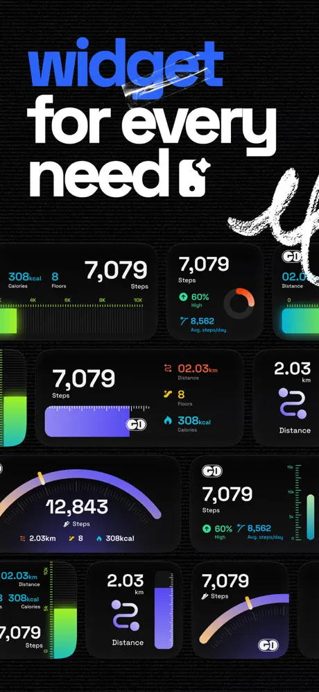 Go Steps AI: Step Counter App Store screenshot 4