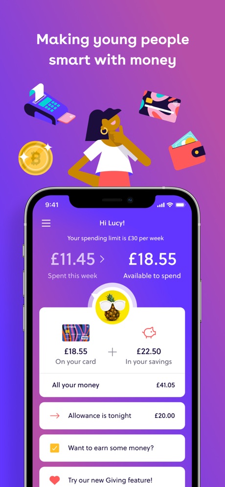 GoHenry Youth Debit Card & App App Store screenshot 1