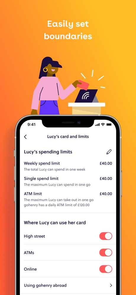 GoHenry Youth Debit Card & App App Store screenshot 8