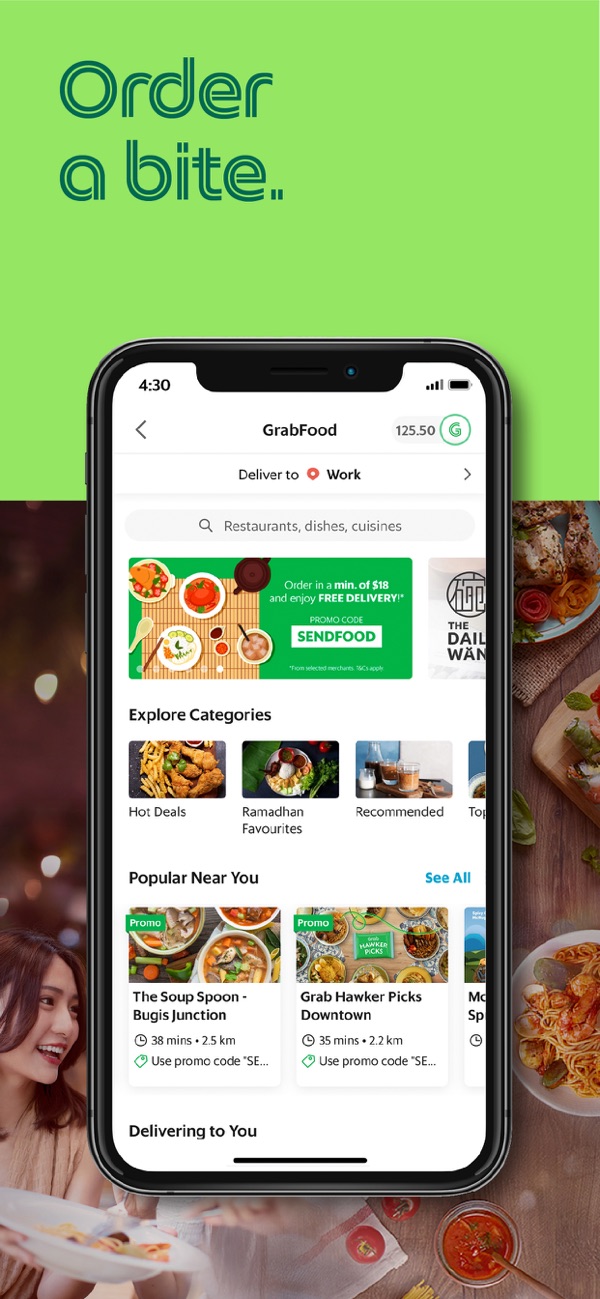 Grab App App Store screenshot 2