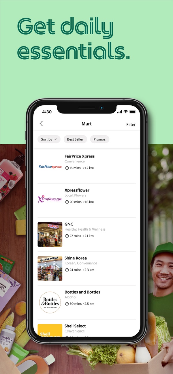 Grab App App Store screenshot 3