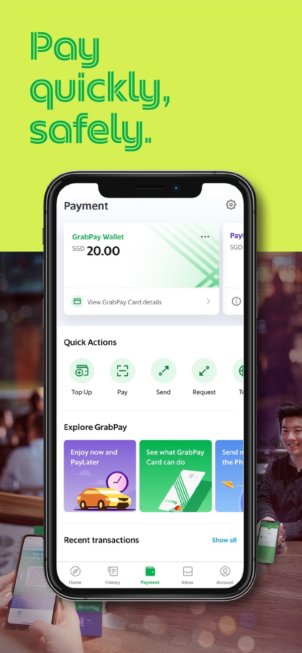 Grab App App Store screenshot 5