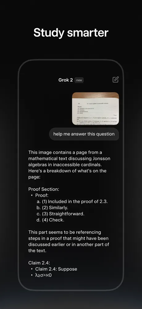 Grok­ App Store screenshot 4