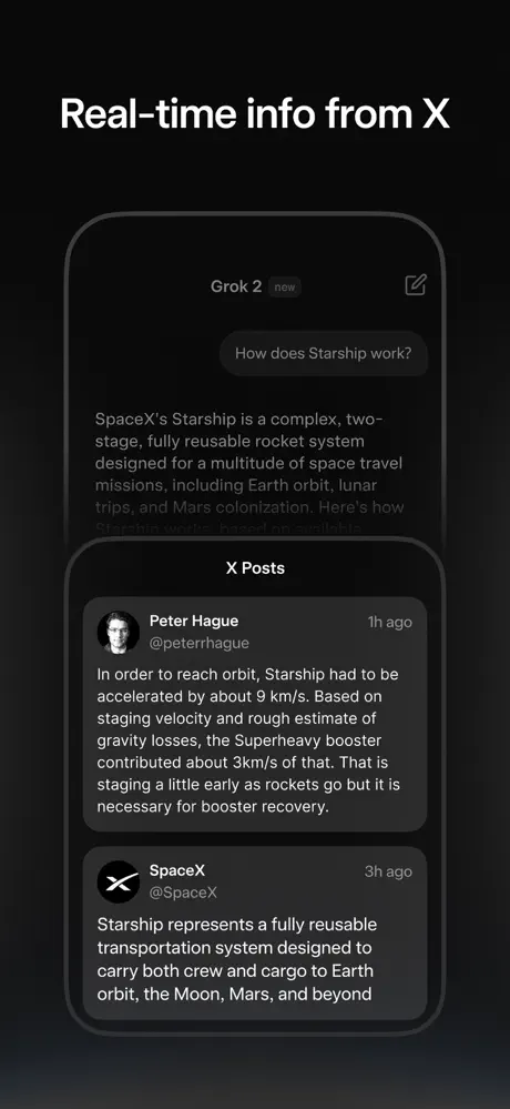 Grok­ App Store screenshot 6