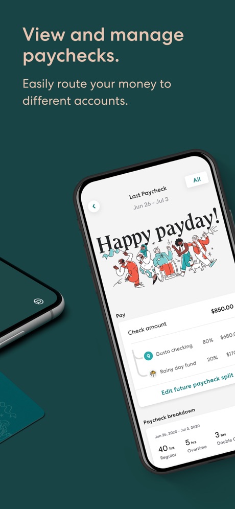 Gusto Wallet App Store screenshot 2