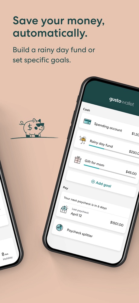 Gusto Wallet App Store screenshot 3