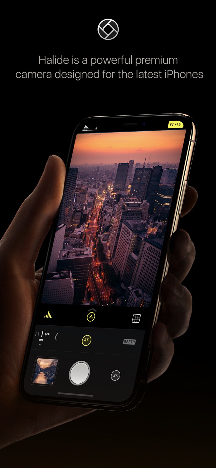 Halide Camera App Store screenshot 1