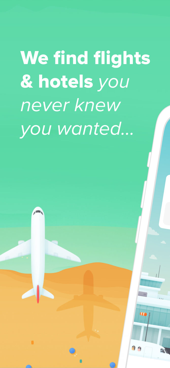 Hopper – Book Flights & Hotels App Store screenshot 1