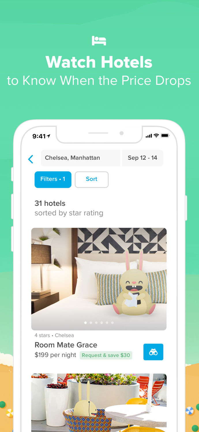 Hopper – Book Flights & Hotels App Store screenshot 7