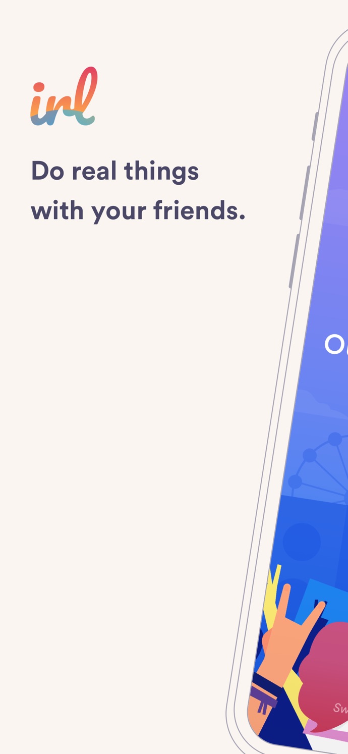 IRL – Let’s Hang App Store screenshot 1