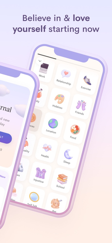 Jour: Daily Self-Care Journa‪l App Store screenshot 2