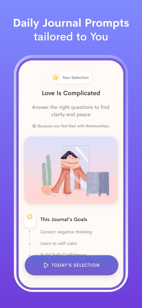 Jour: Daily Self-Care Journa‪l App Store screenshot 4