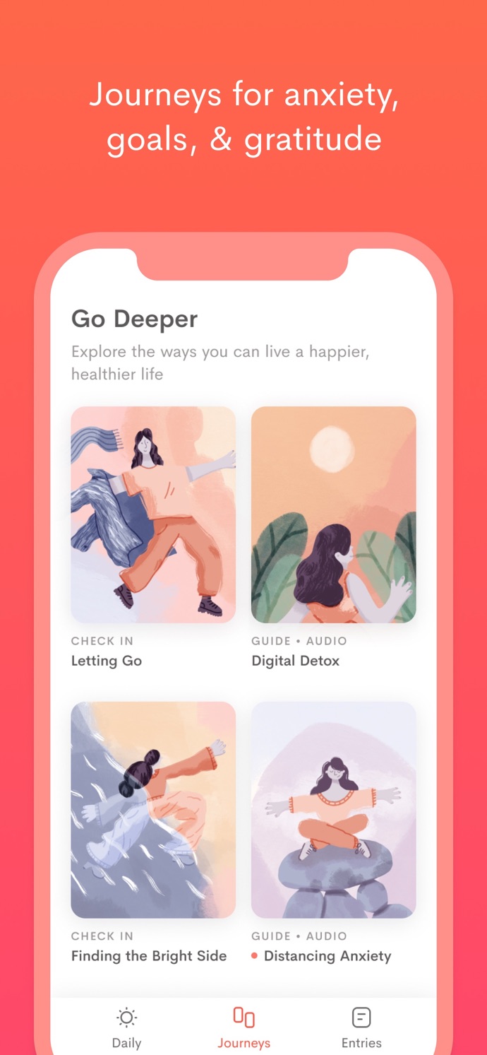 Jour: Journal for Mindfulness App Store screenshot 3