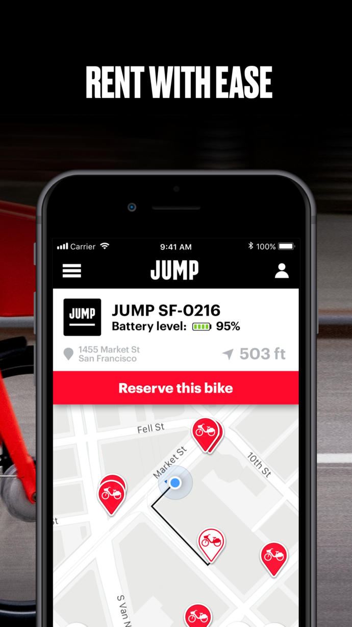 JUMP Bikes – Bike Share App Store screenshot 2