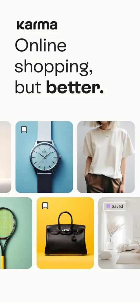 Karma | Shopping but better App Store screenshot 1
