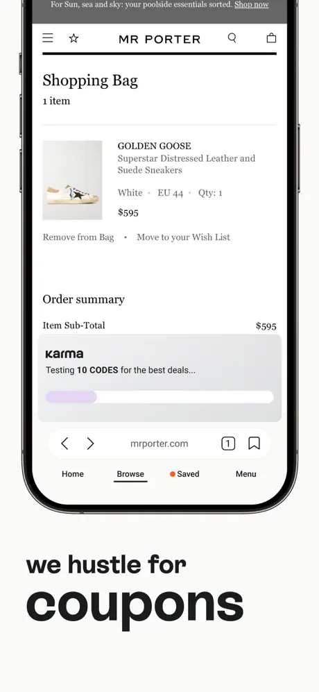 Karma | Shopping but better App Store screenshot 4