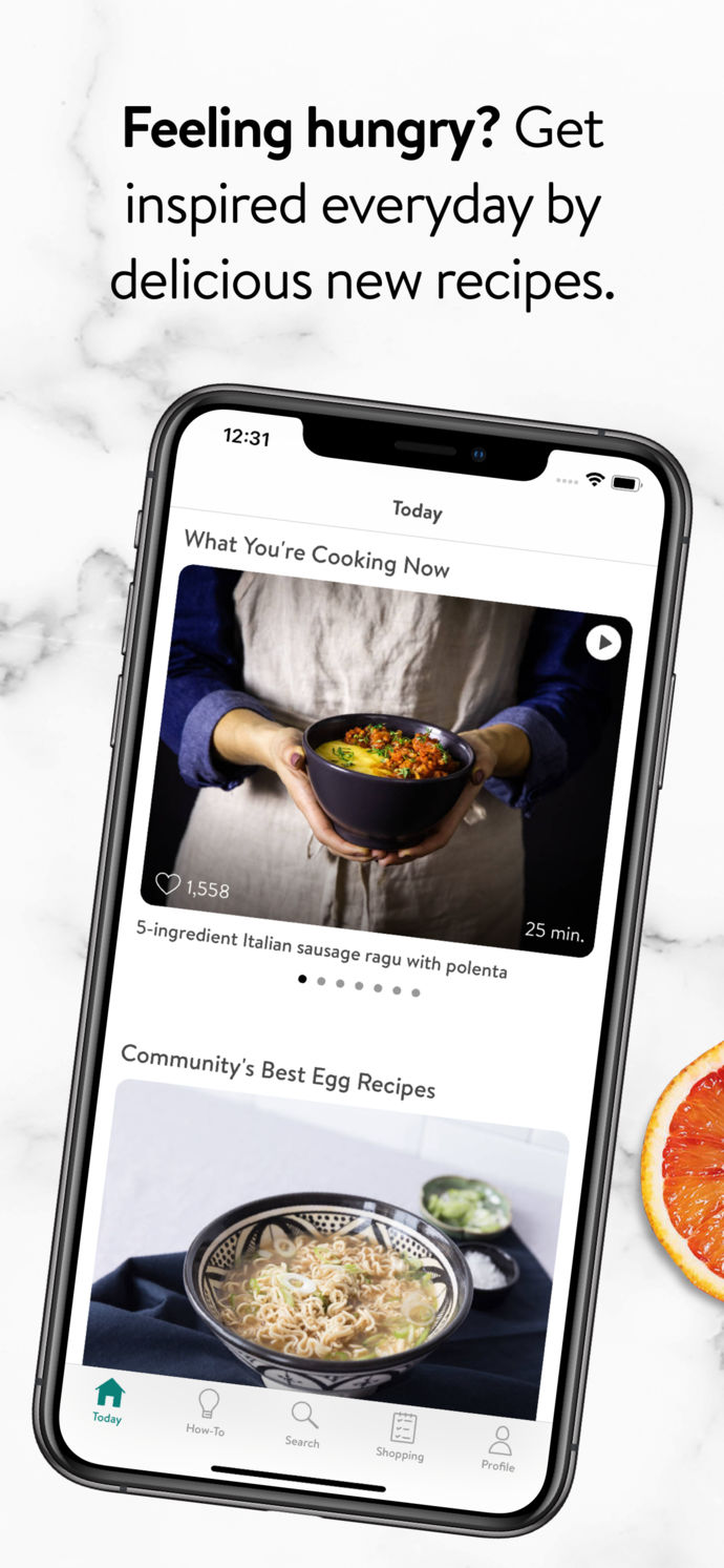 Kitchen Stories Recipes App Store screenshot 1