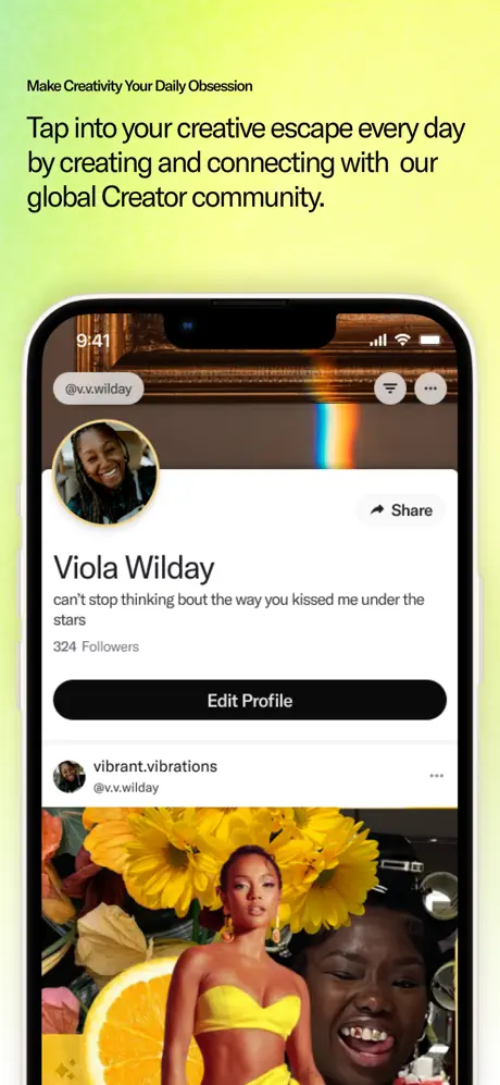 Landing – Creative Universe App Store screenshot 7