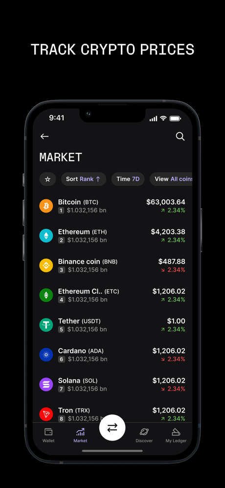 Ledger Live: Crypto & NFT App App Store screenshot 4