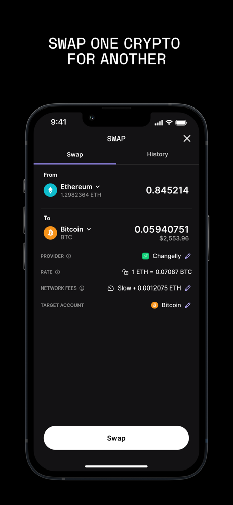 Ledger Live: Crypto & NFT App App Store screenshot 6