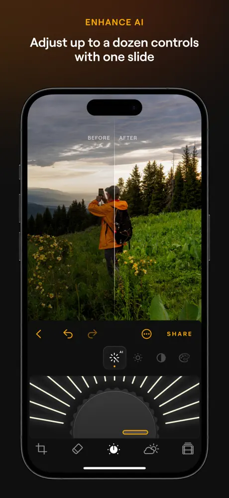 Luminar Mobile Photo Editor App Store screenshot 1