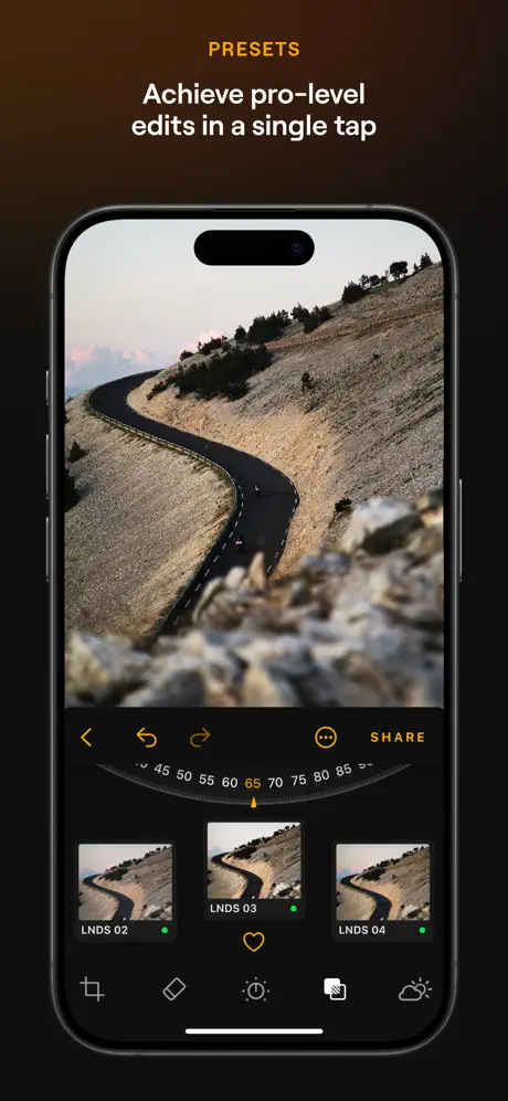 Luminar Mobile Photo Editor App Store screenshot 5